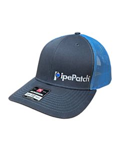 Source One PipePatch Trucker Hat - Blue